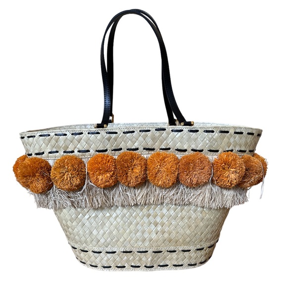 ⭐️NWT⭐️Tory Burch Beachy Norah Bucket Tote - Picture 5 of 13